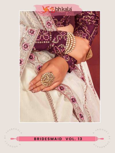 Bridesmaid Vol 13 By Shubhkala Designer Wedding Bride Lehenga Choli Collection